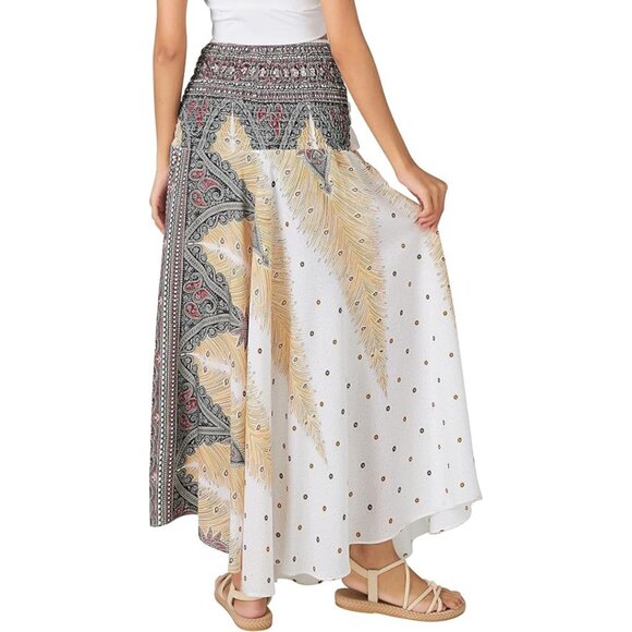 Joob Joob Versatile Long Boho Maxi Skirt or Halter Midi Dress Size S/M - Picture 4 of 5